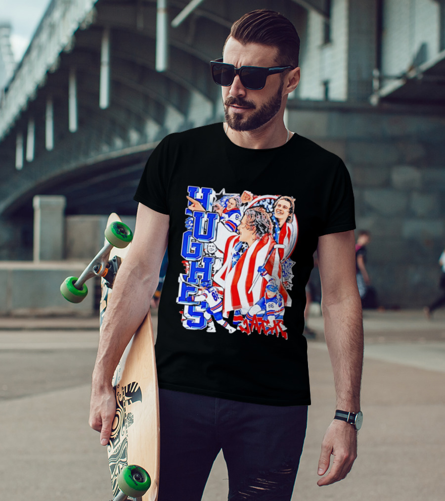 Hughes USA 86 American Hockey Pride T-Shirt