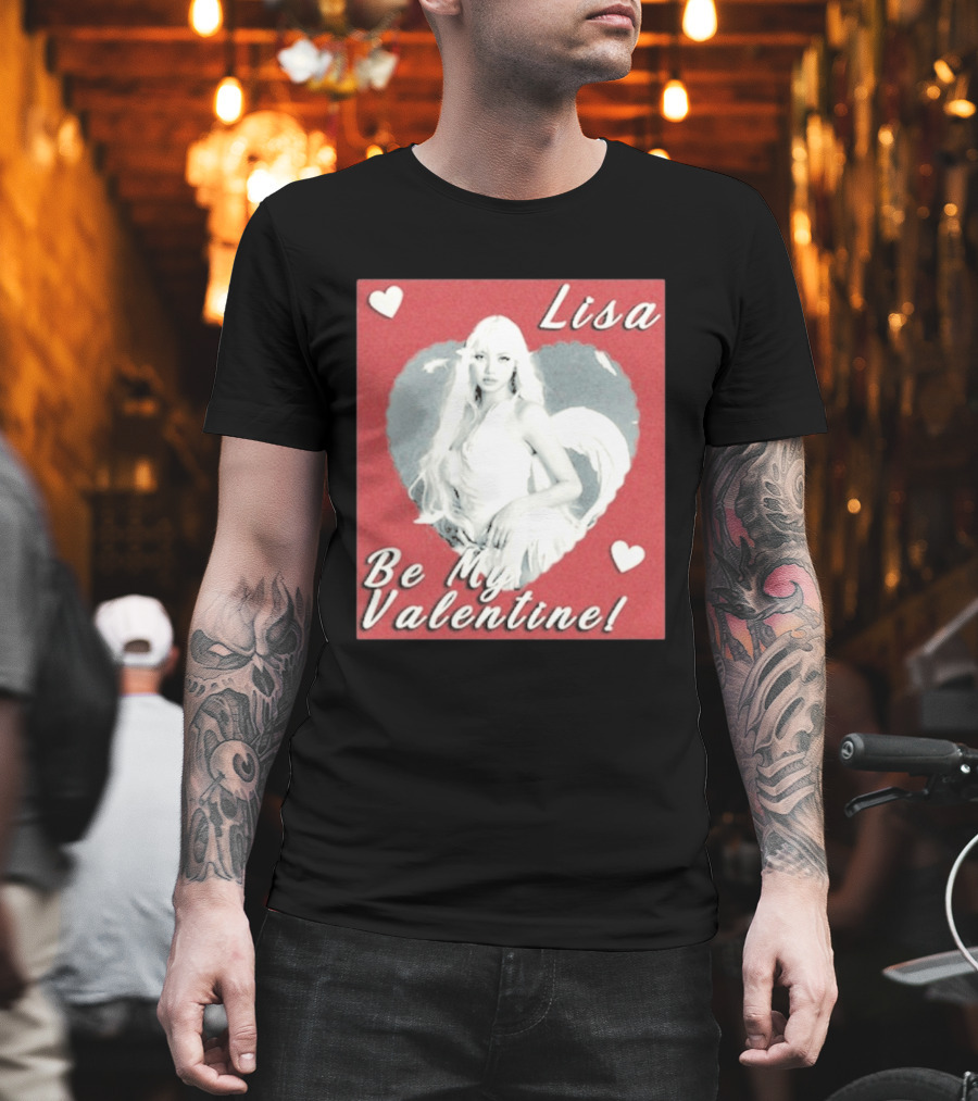 Lisa Be My Valentine Heart T-Shirt