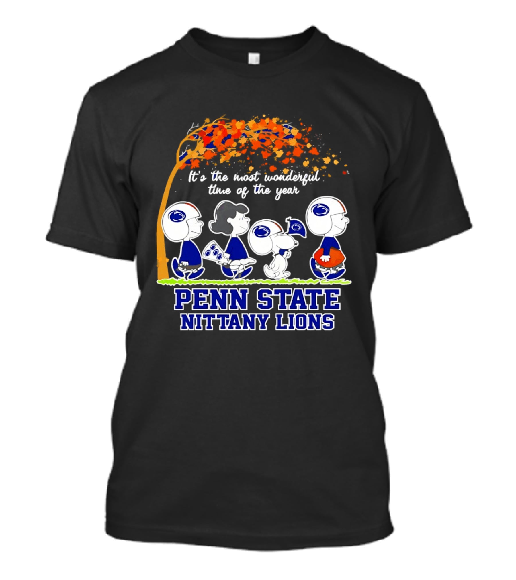 Peanuts It's The Most Wonderful Time Of The Year Penn State Nittany Lions T-Shirt