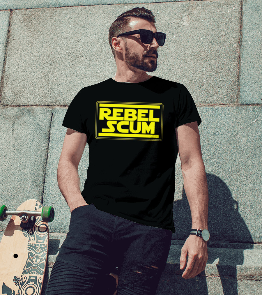 Rebel Scum Star Wars Inspired Yellow T-Shirt