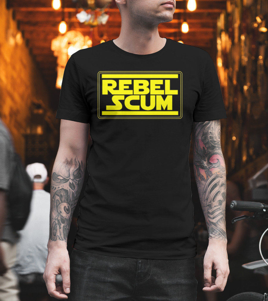 Rebel Scum Star Wars Inspired Yellow T-Shirt