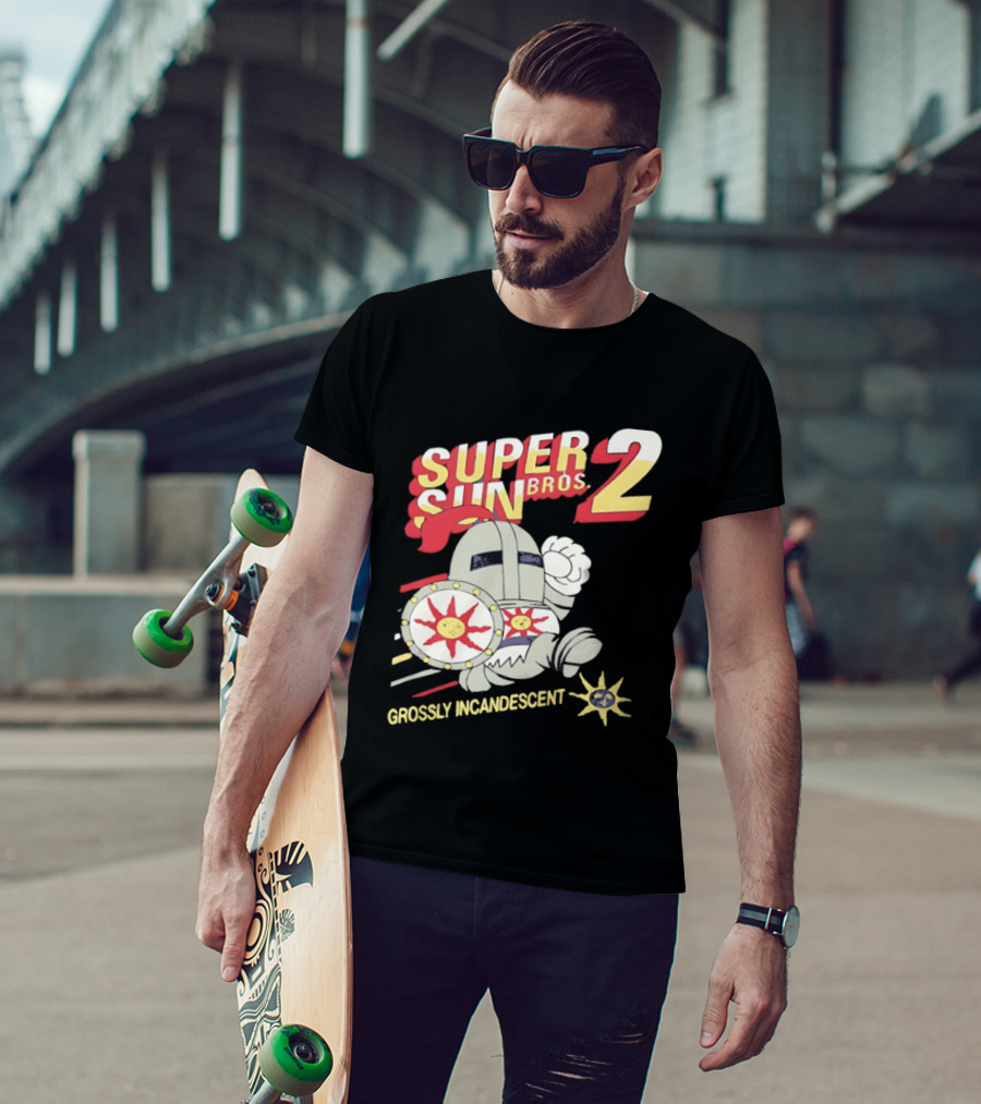 Super Sun Bros 2 Grossly Incandescent Knight Adventure T-Shirt