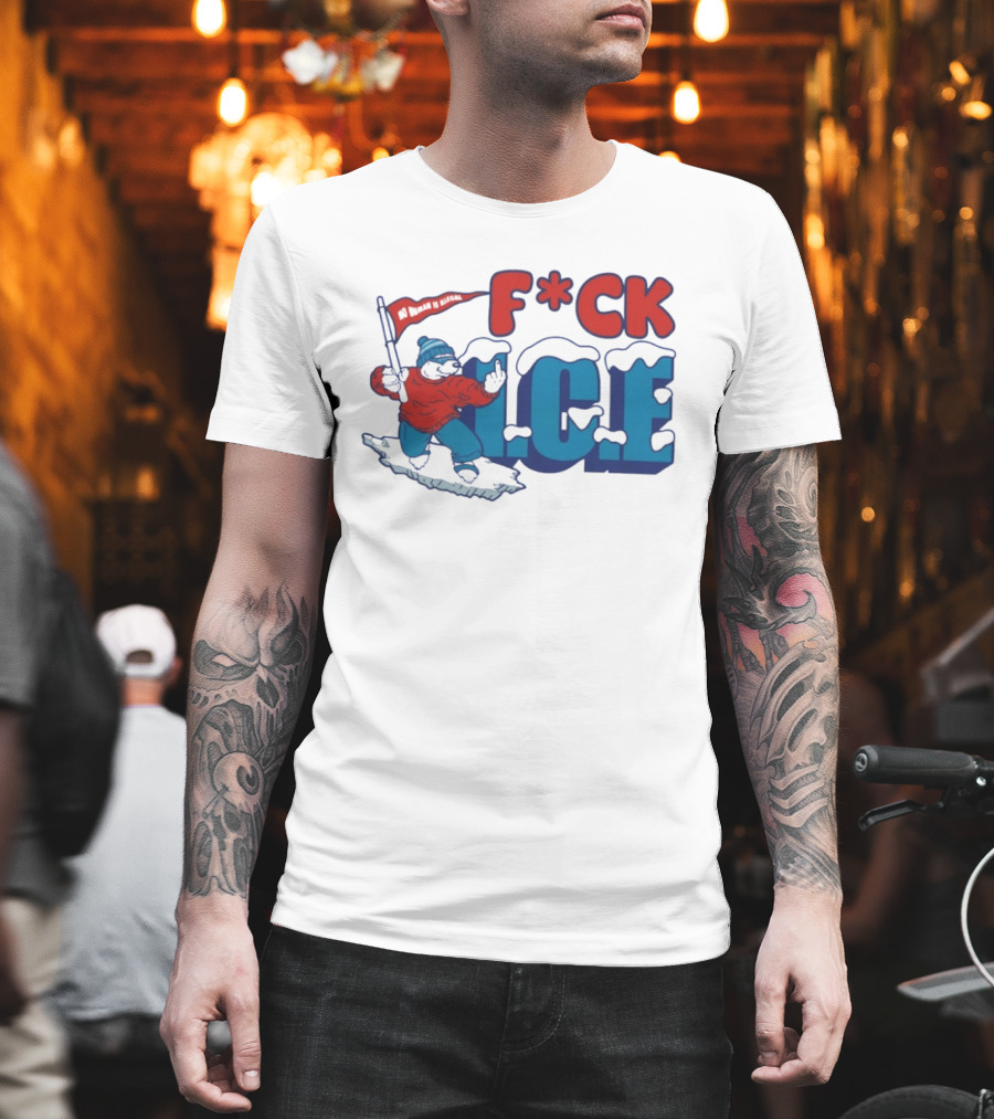 Chinga la Migra F*ck ICE No Human Is Illegal Abolish T-Shirt