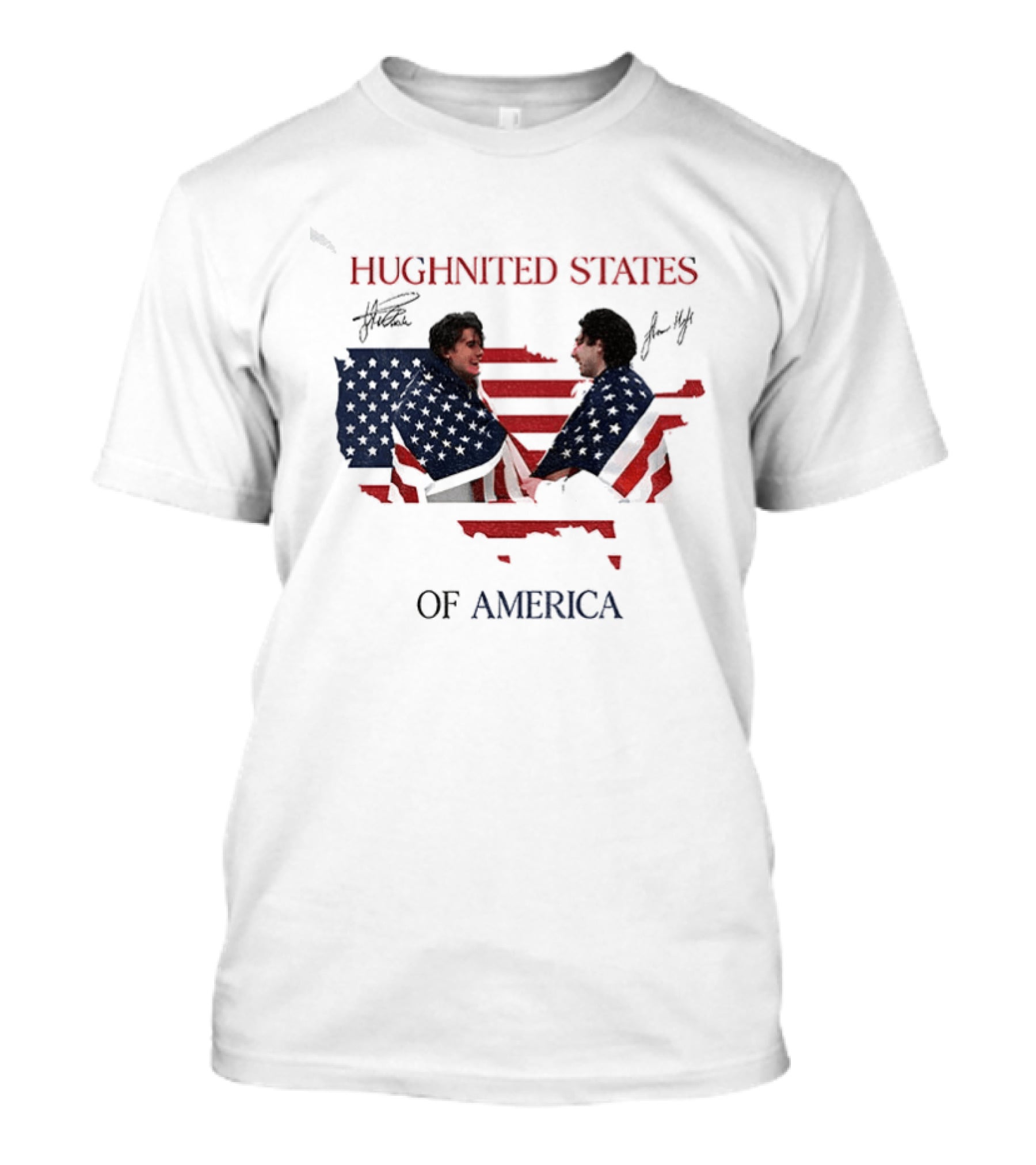 Hughnited States Of America Jack Hughes Quinn Hughes T-Shirt