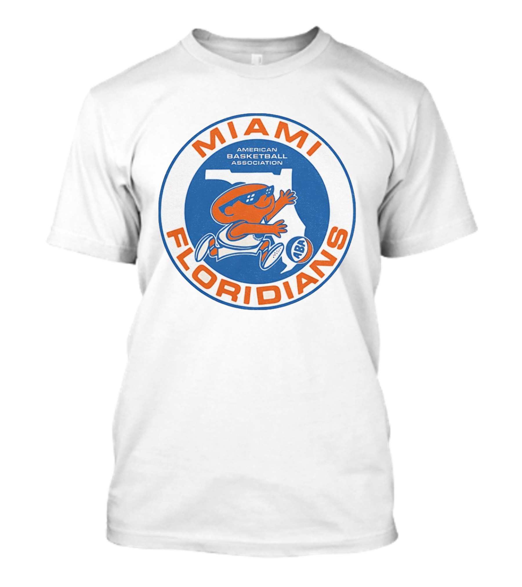 Miami Floridians American Basketball Association Vintage ABA T-Shirt