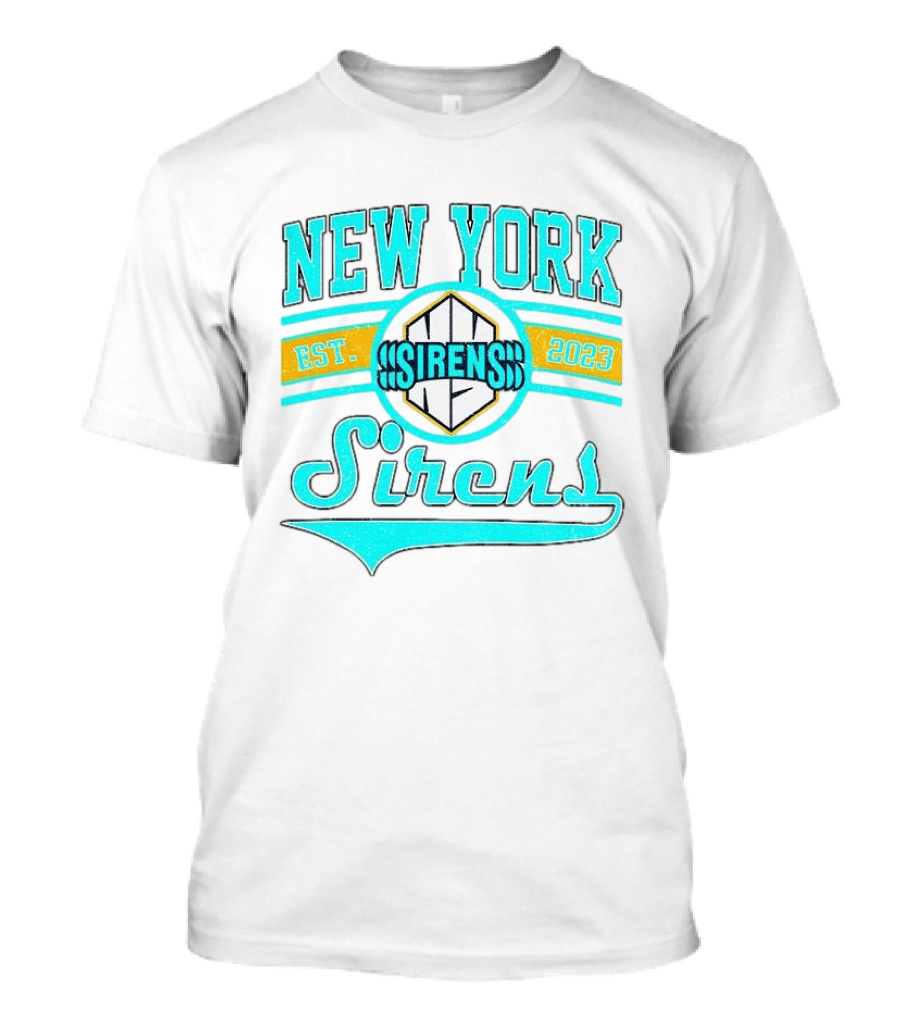 New York Sirens Women's Hockey Team Est 2023 T-Shirt