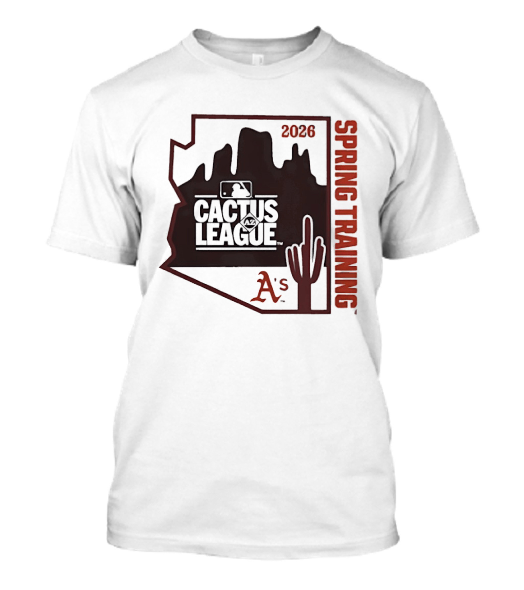 Oakland Athletics Cactus League 2026 A's Spring Training T-Shirt