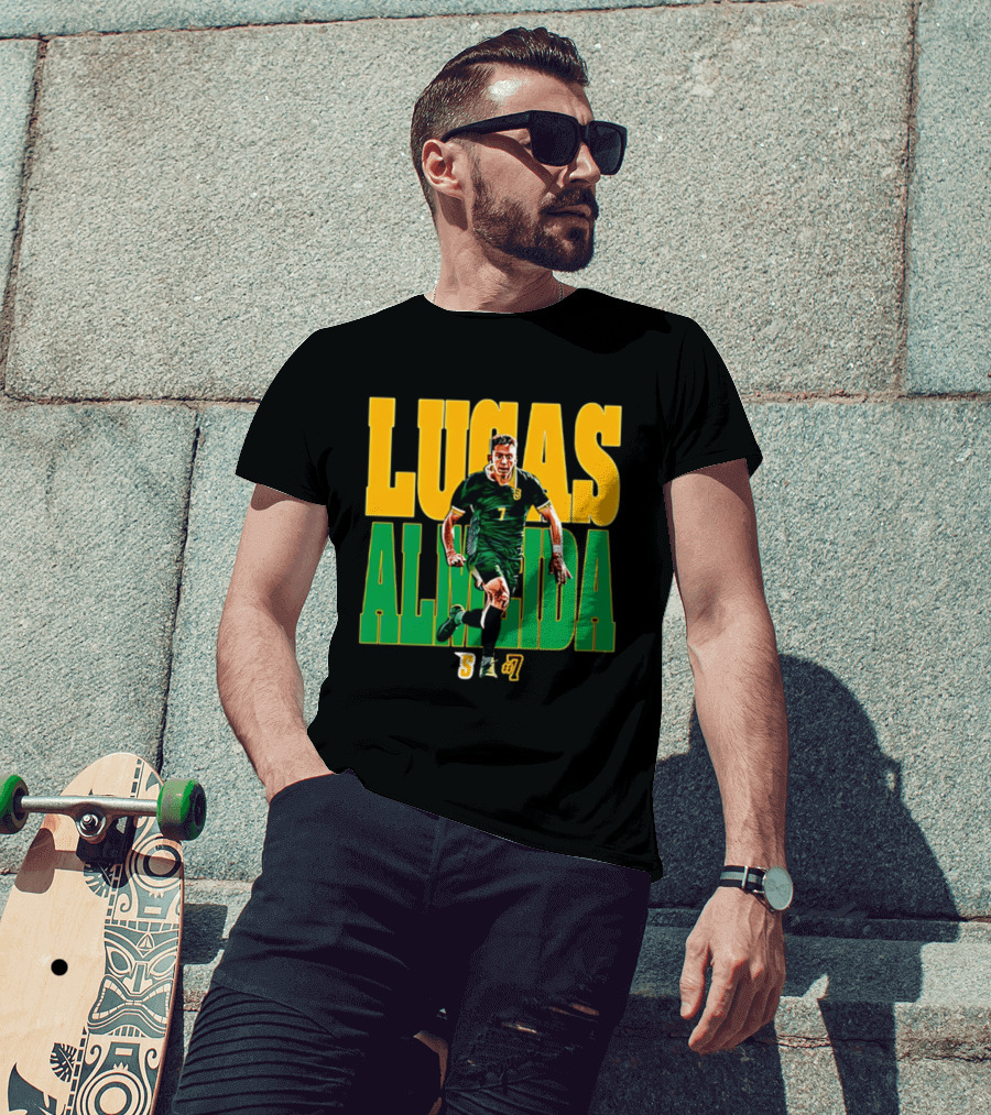 Lucas Almeida Siena Soccer 7 NCAA 26 T-Shirt