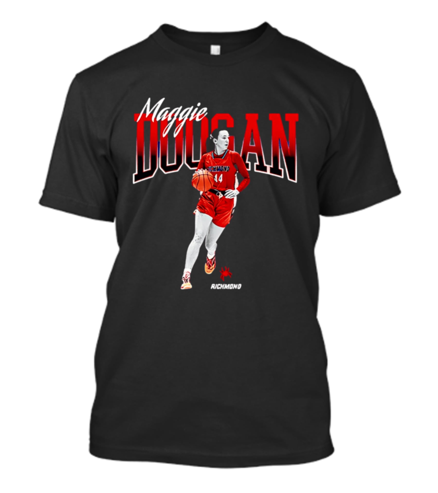 Maggie Doogan Richmond Basketball Number 44 T-Shirt