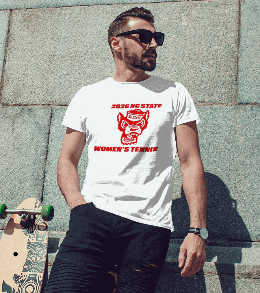 2026 NC State Women's Tennis Wolfpack T-Shirt
