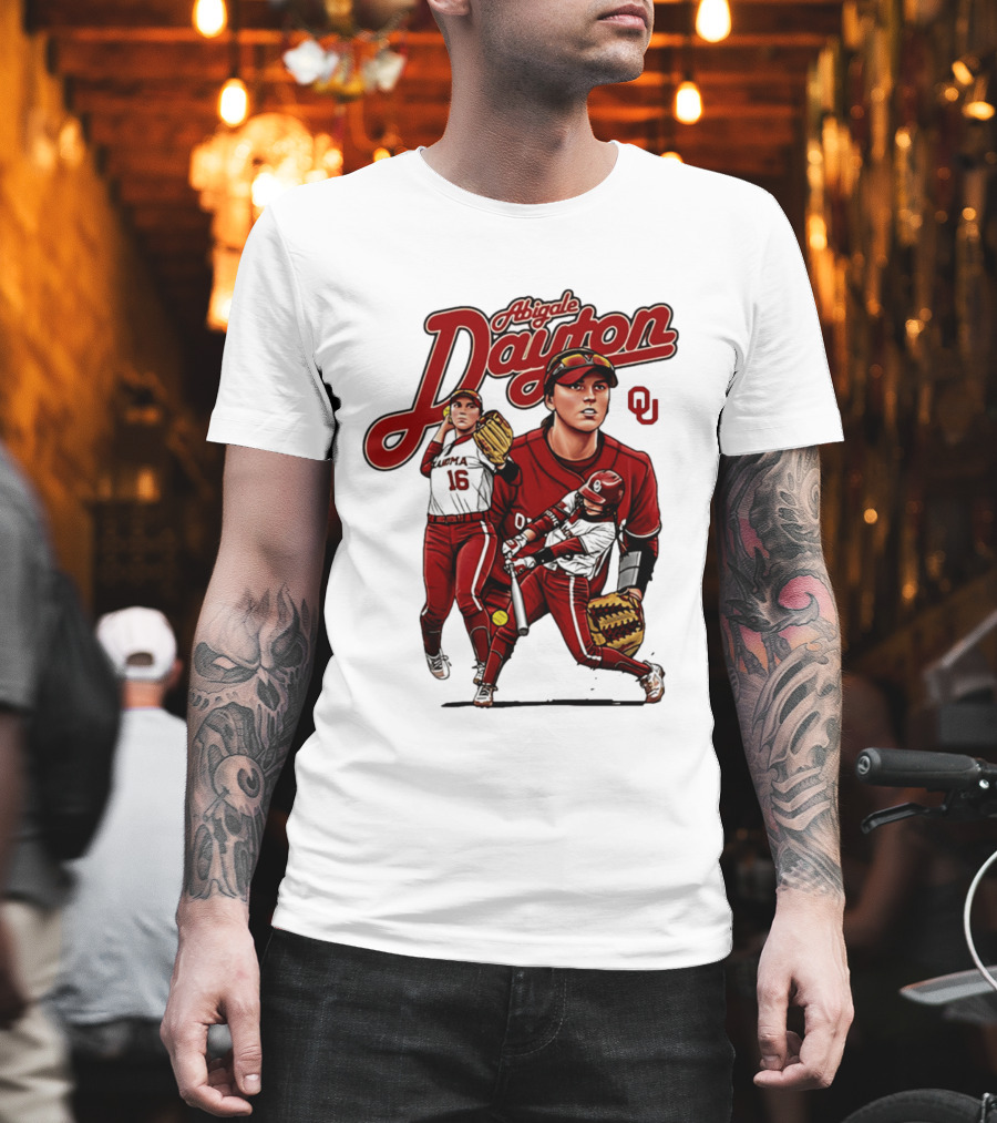Abigale Dayton Oklahoma Softball NCAA Player OU T-Shirt