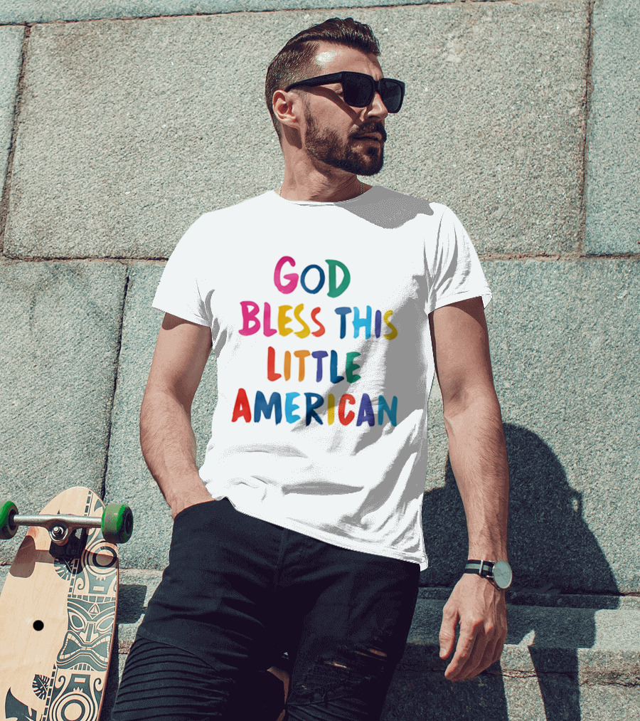 God Bless This Little American T-Shirt