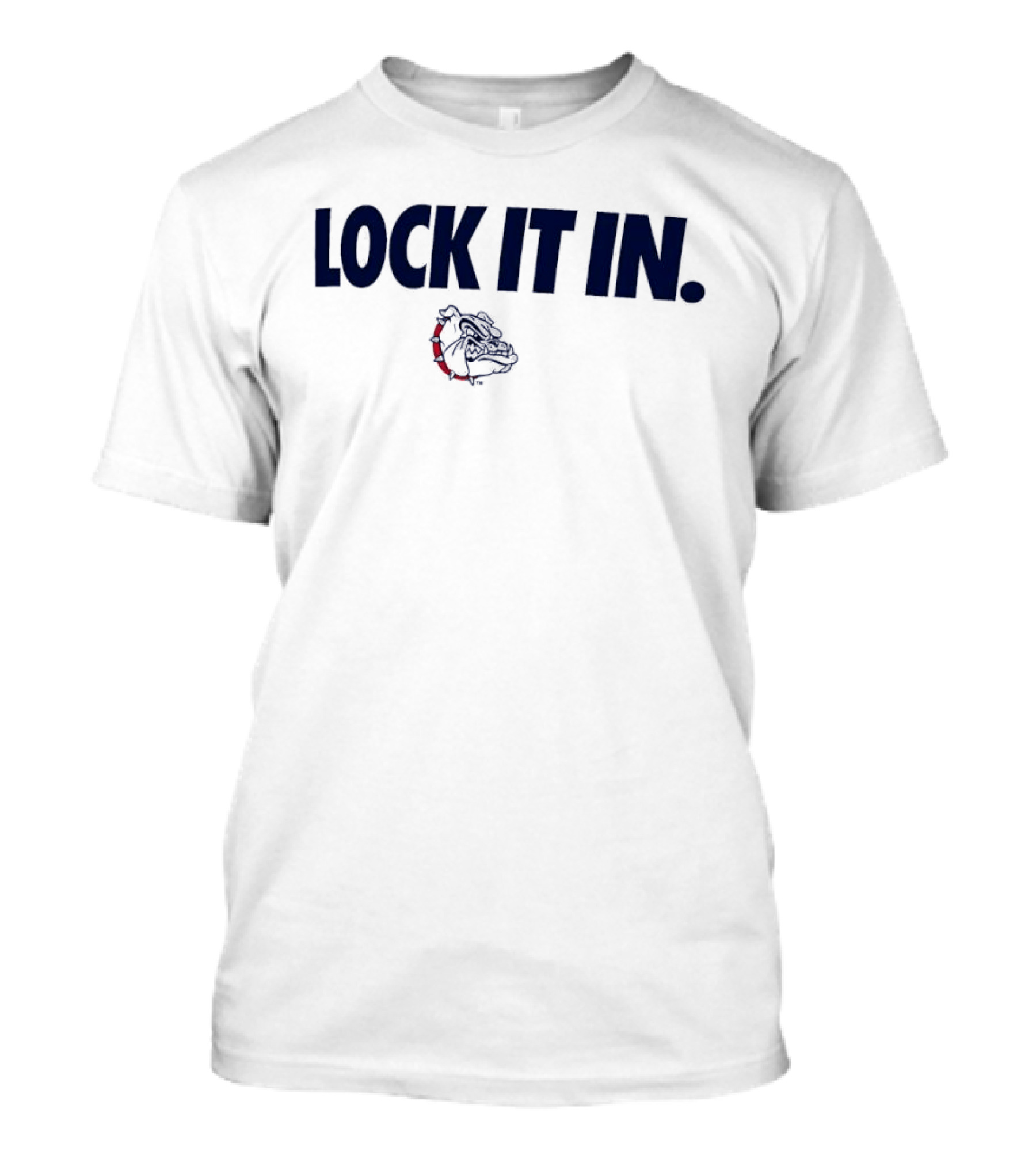 Gonzaga Bulldogs Lock It In 2026 T-Shirt
