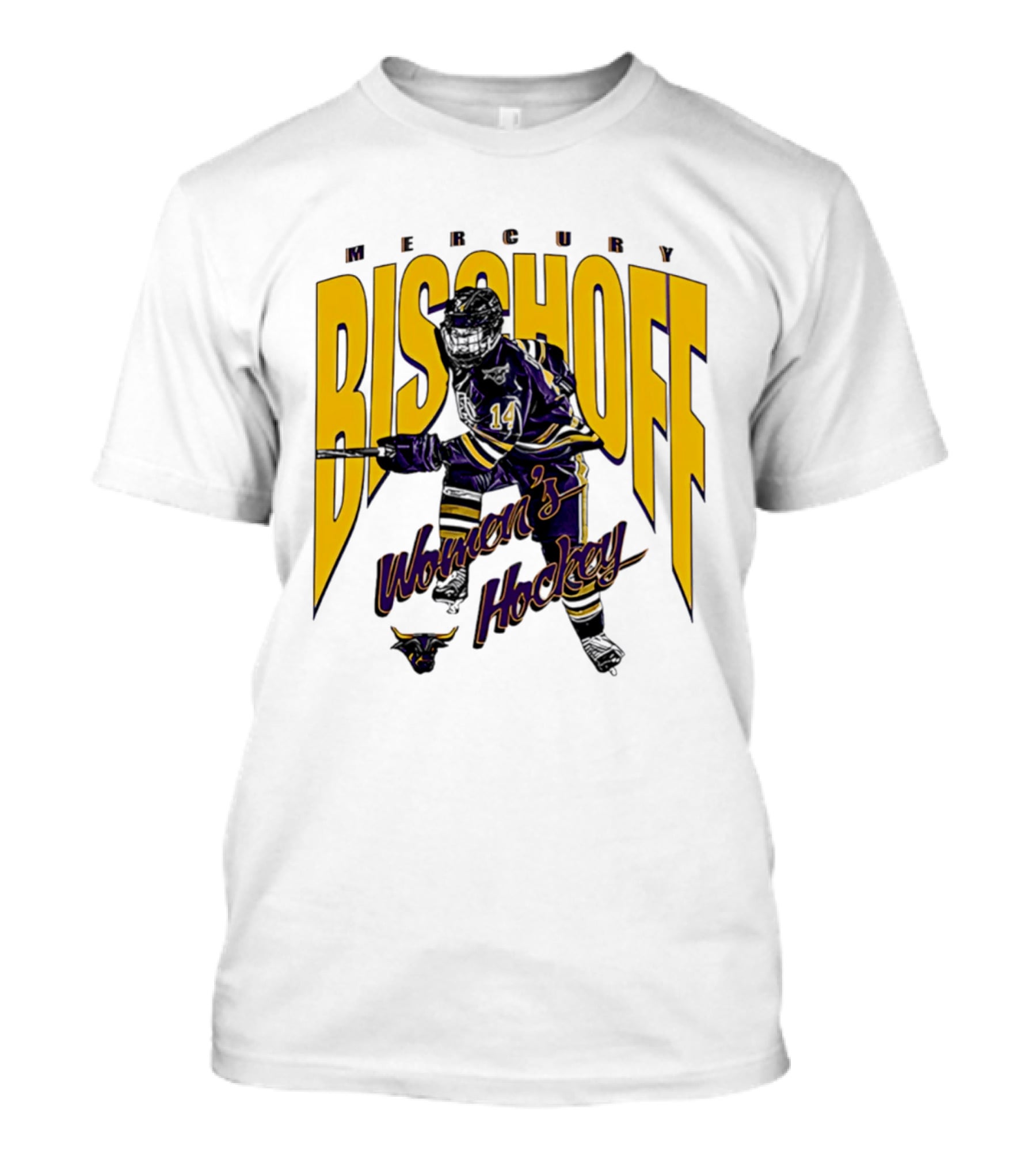 Mercury Bischoff Women's Hockey Minn. St Ice Hockey NCAA '26 T-Shirt
