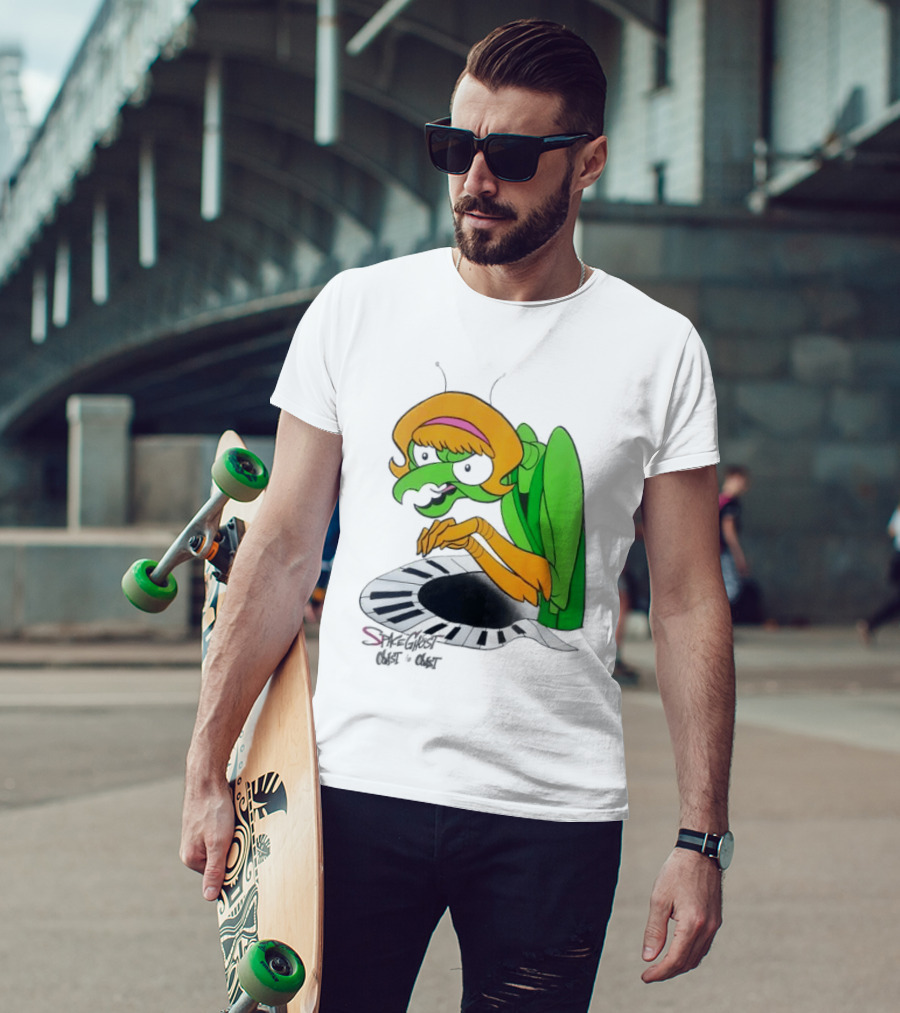 Space Ghost Coast To Coast Zorak Playing Piano T-Shirt