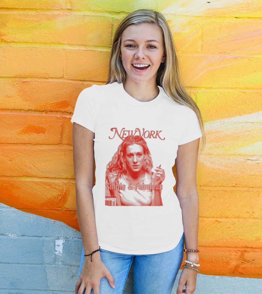 New York Single And Fabulous Magazine Cover T-Shirt