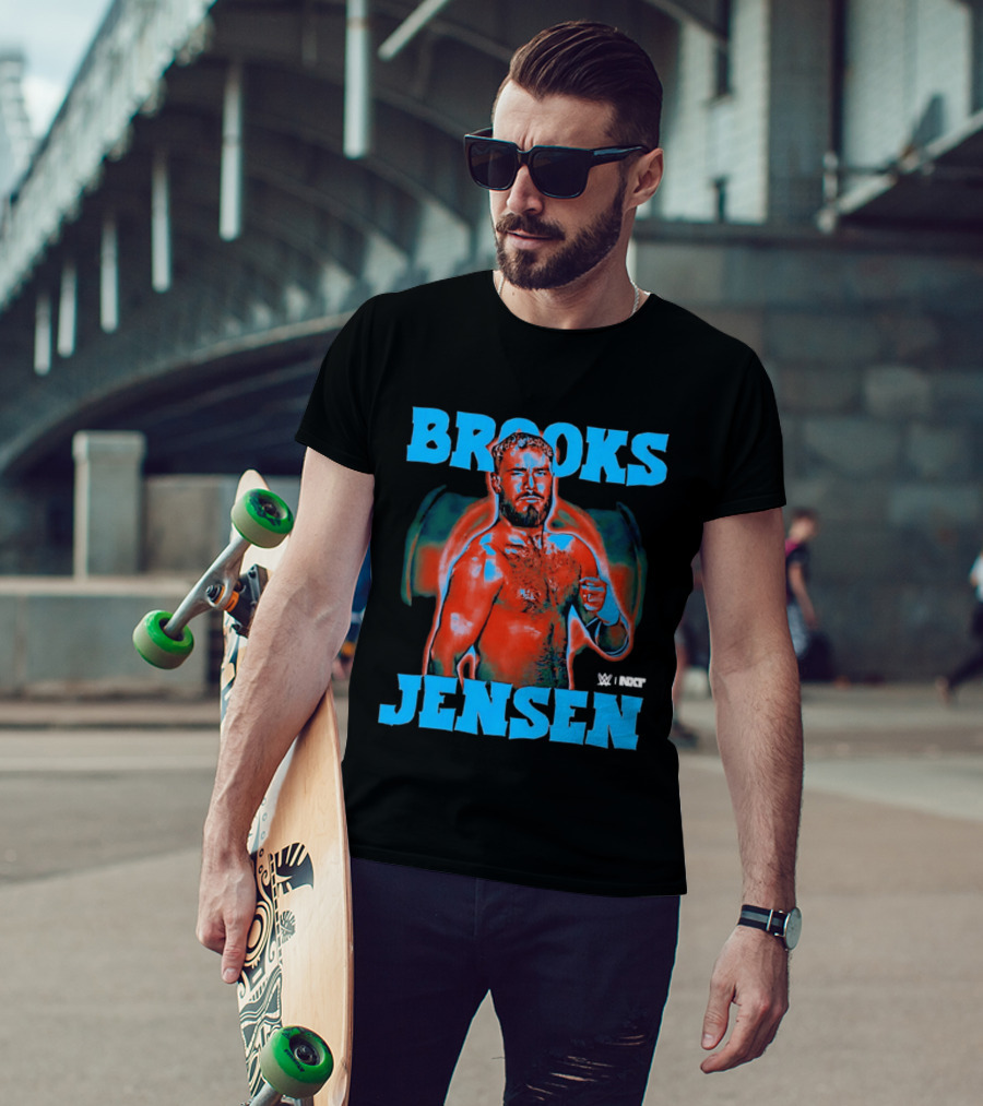 Brooks Jensen WWE NXT Wrestling Pose T-Shirt