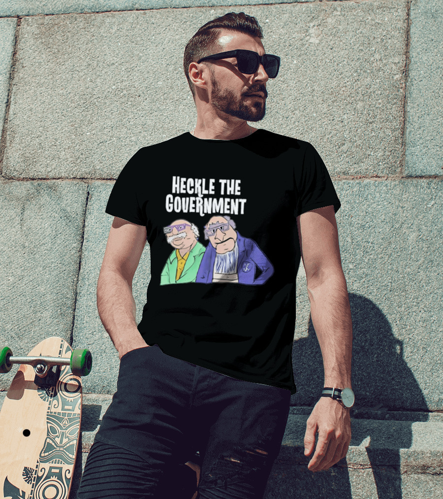 Heckle The Government Statler Waldorf Muppets T-Shirt