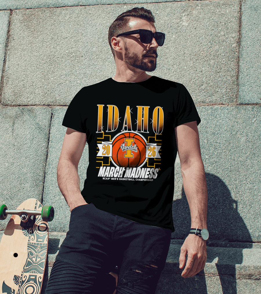 Idaho Vandals 2026 NCAA Men's Basketball Championship March Madness T-Shirt