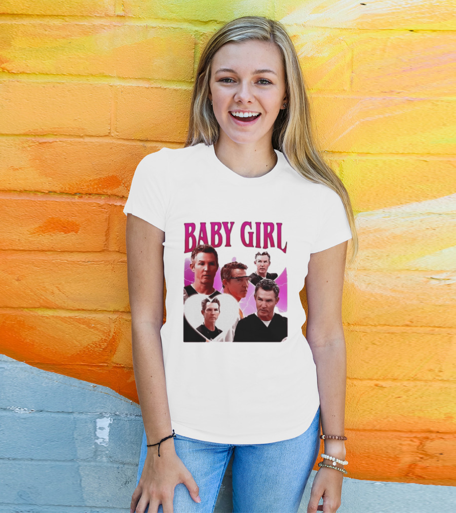 BABY GIRL Dr. Jack Abbot Collage Fashion Trend T-Shirt