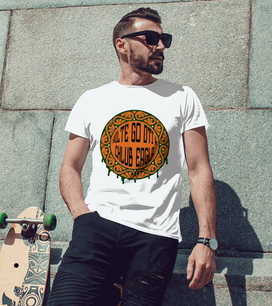Failte Go Dti An Chlub Eagla Irish Welcome Celtic T-Shirt