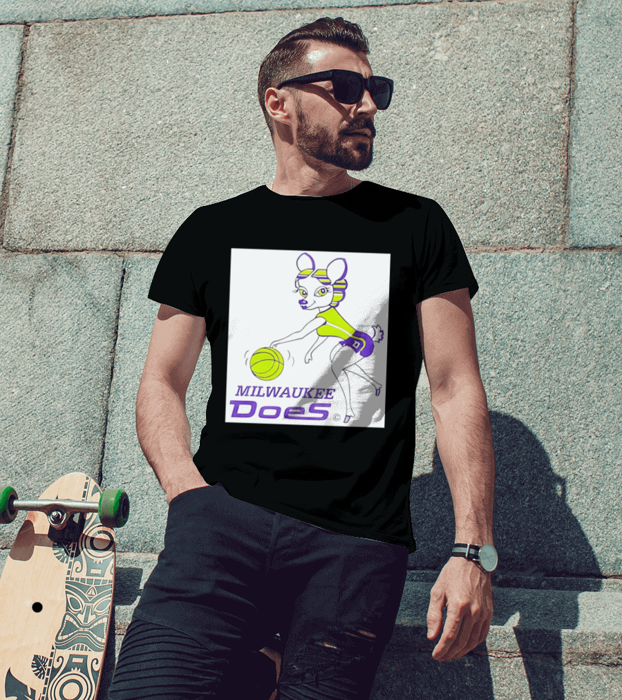 Milwaukee Does WPBL Vintage Basketball T-Shirt