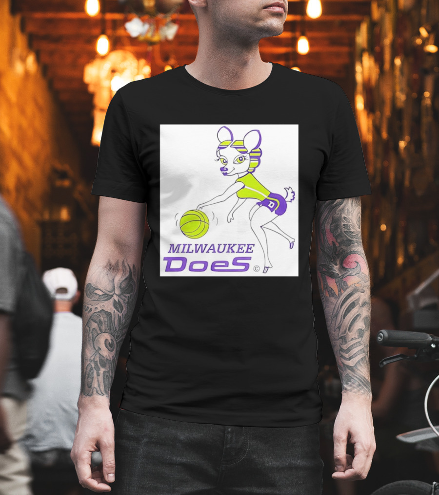 Milwaukee Does WPBL Vintage Basketball T-Shirt