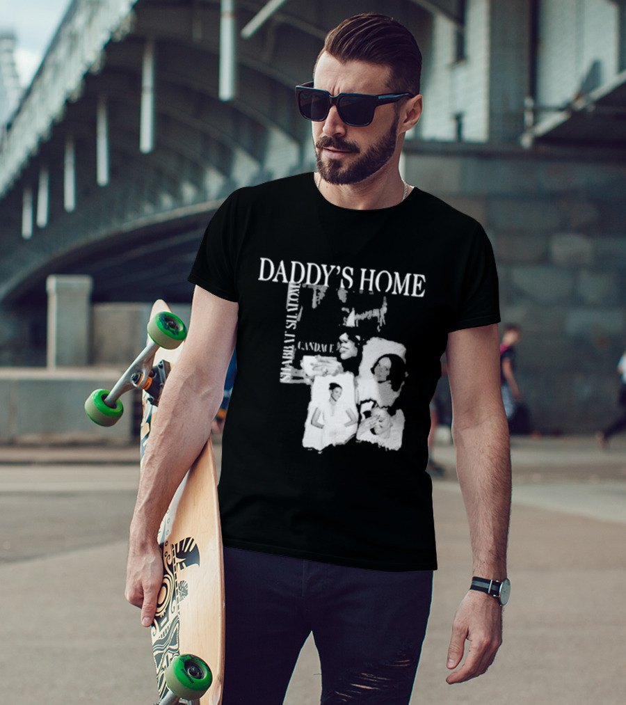 Daddy's Home Shabbat Shalom Family Moments T-Shirt