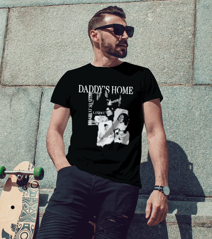 Daddy's Home Shabbat Shalom Family Moments T-Shirt