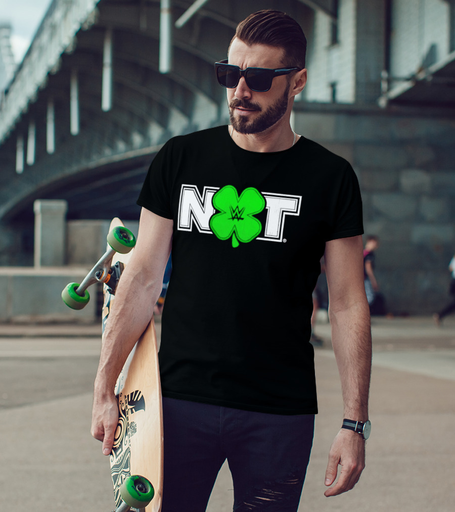 St Patrick's Day NXT Shamrock Clover T-Shirt