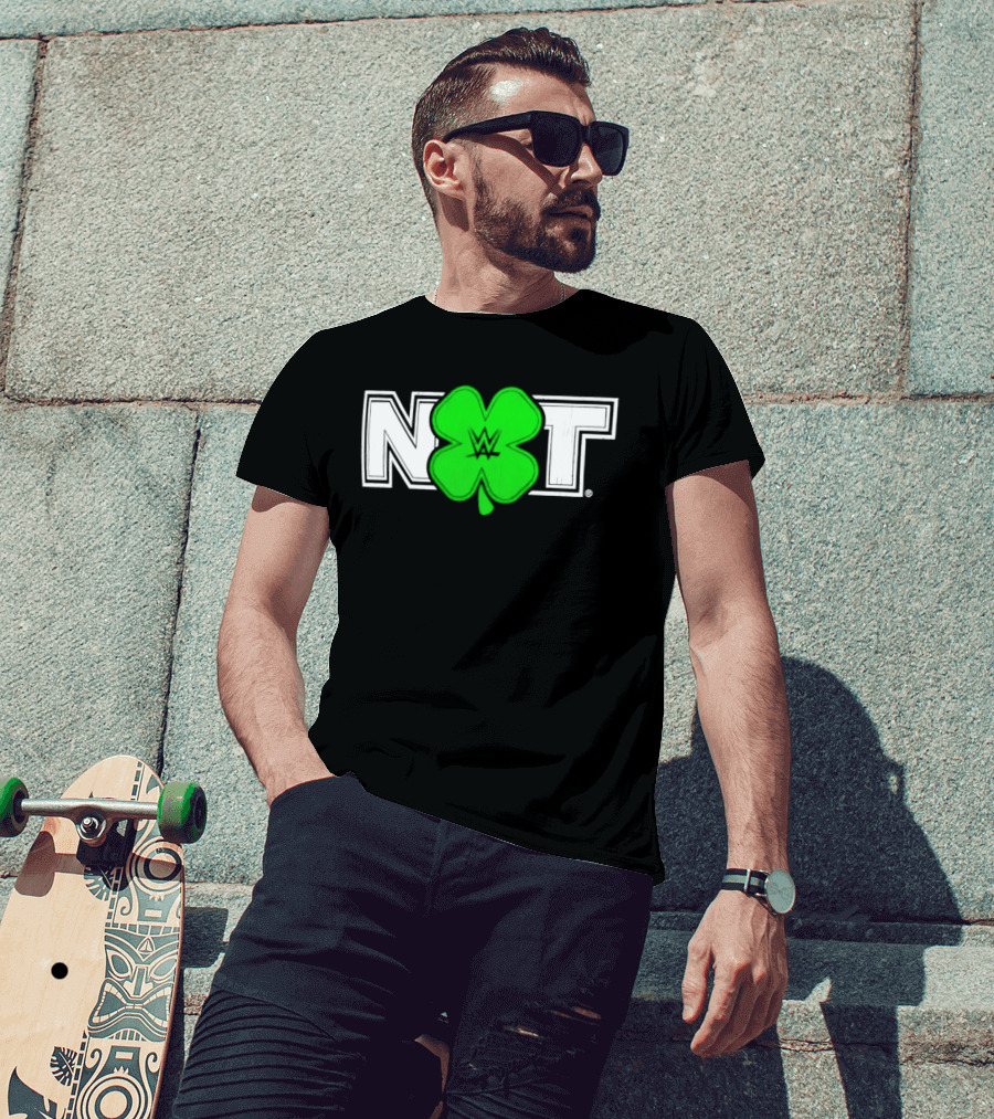 St Patrick's Day NXT Shamrock Clover T-Shirt