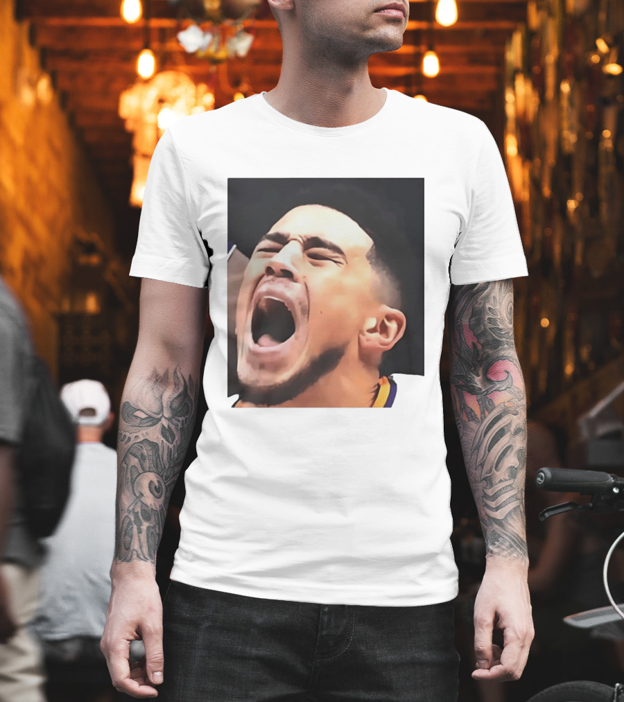 Phoenix Suns Devin Booker Big Face Basketball T-Shirt