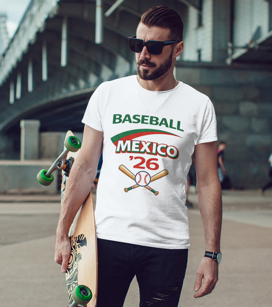 Mexico 2026 World Baseball Classic Fan Gear T-Shirt