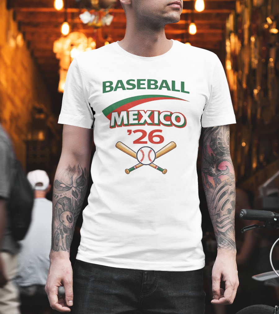 Mexico 2026 World Baseball Classic Fan Gear T-Shirt