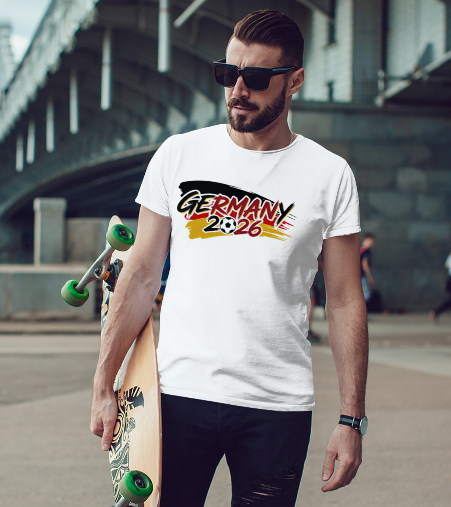 Germany 2026 World Cup Soccer Fan Gear T-Shirt