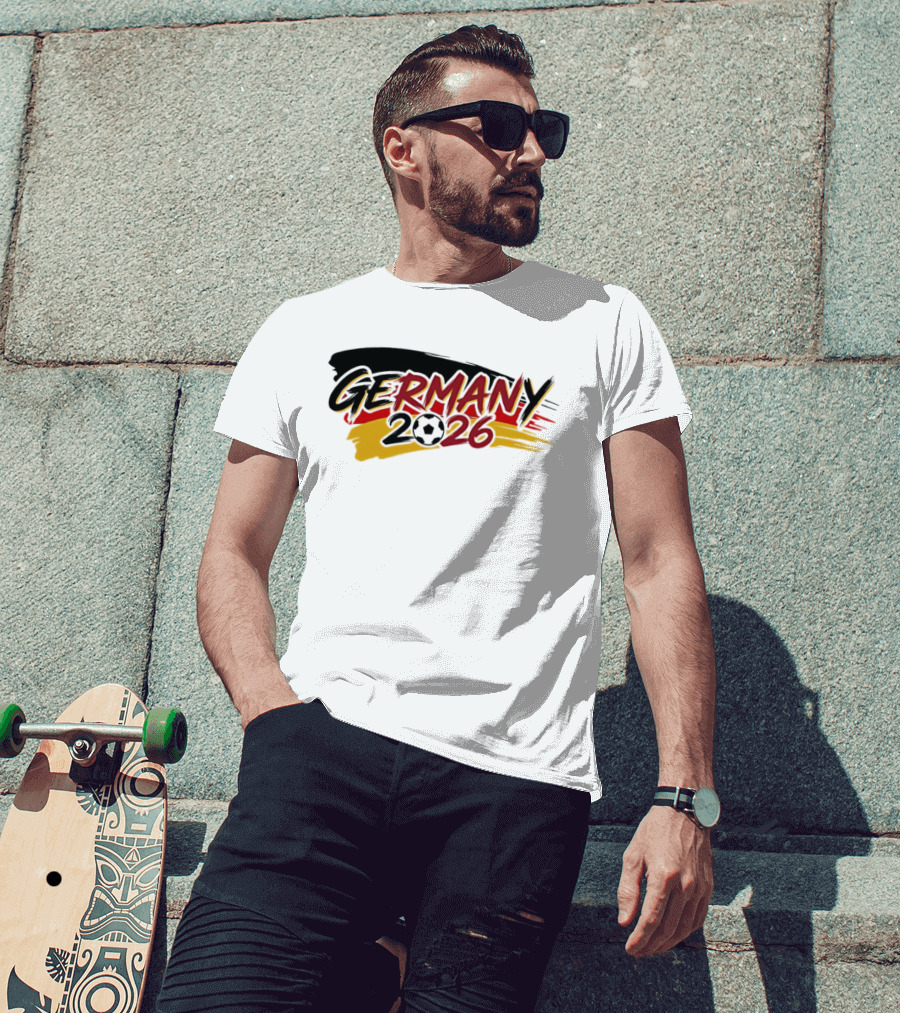 Germany 2026 World Cup Soccer Fan Gear T-Shirt