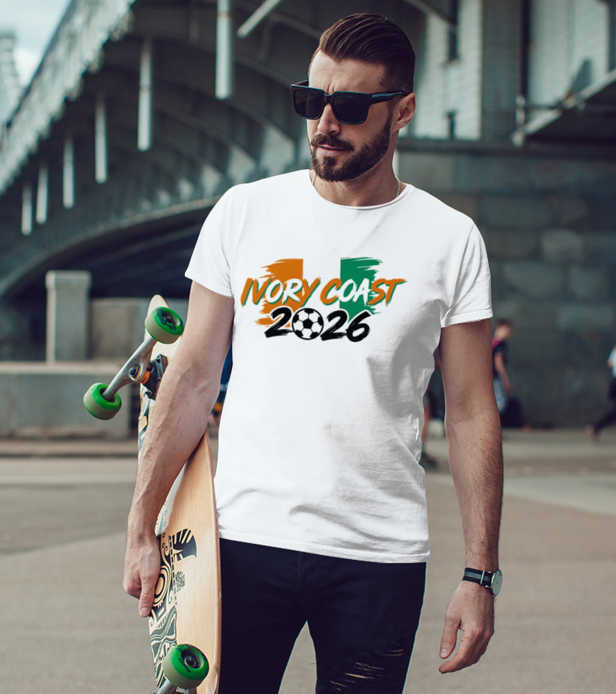 Ivory Coast 2026 Soccer Fan Gear T-Shirt