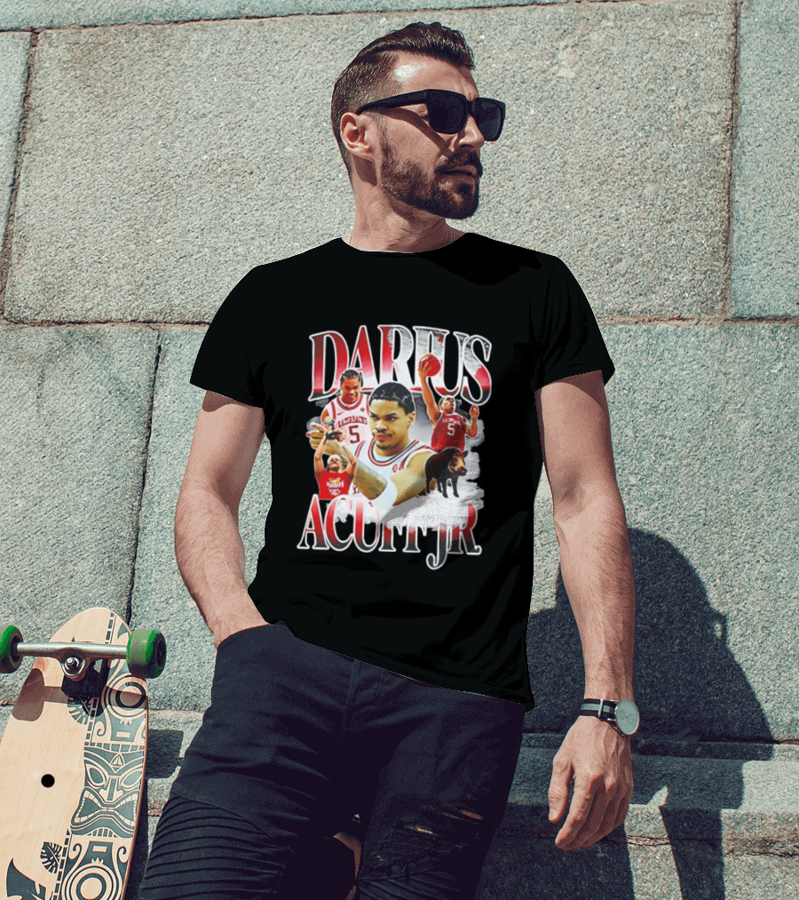 Darus Acuff Jr Arkansas Razorbacks Basketball Player Highlights T-Shirt
