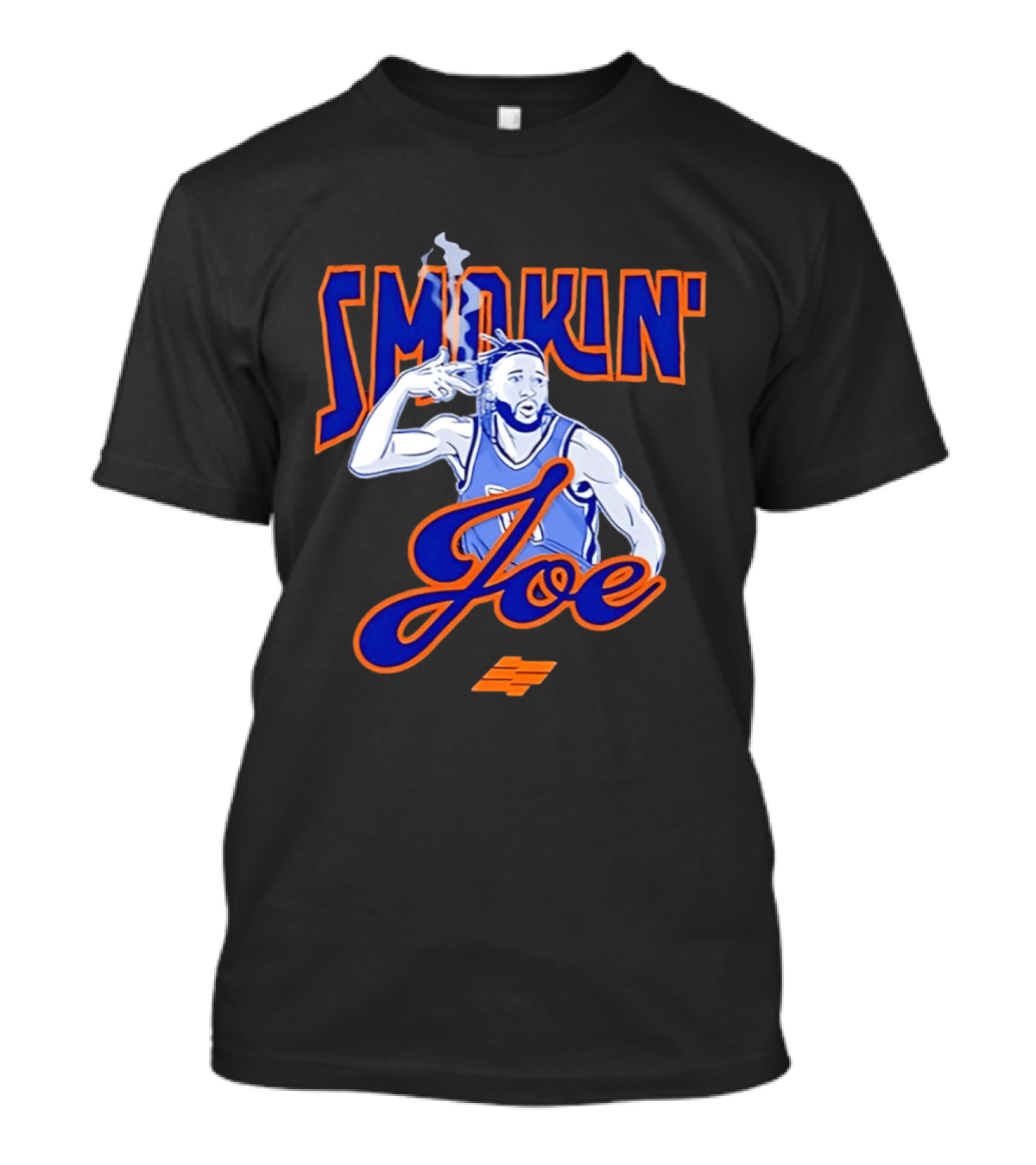 Smokin' Joe Basketball Iconic Athlete Smoke Gesture T-Shirt