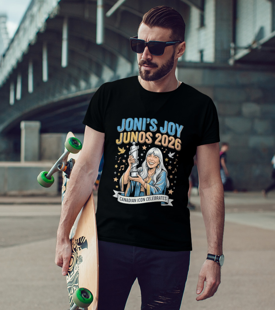 Joni's Joy Junos 2026 Celebration Of Music T-Shirt
