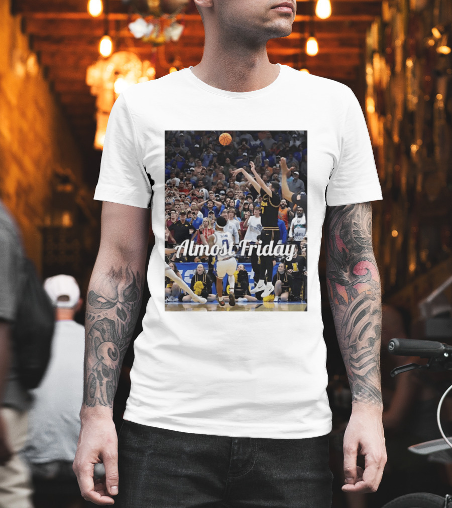Iowa Hawkeyes vs Florida NCAA Basketball Game Almost Friday T-Shirt