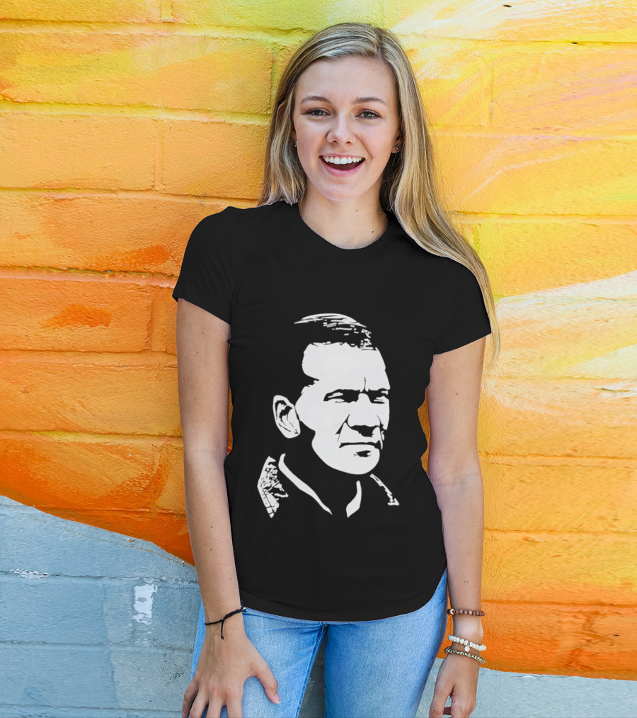Barry Switzer Coach The King Sketch T-Shirt