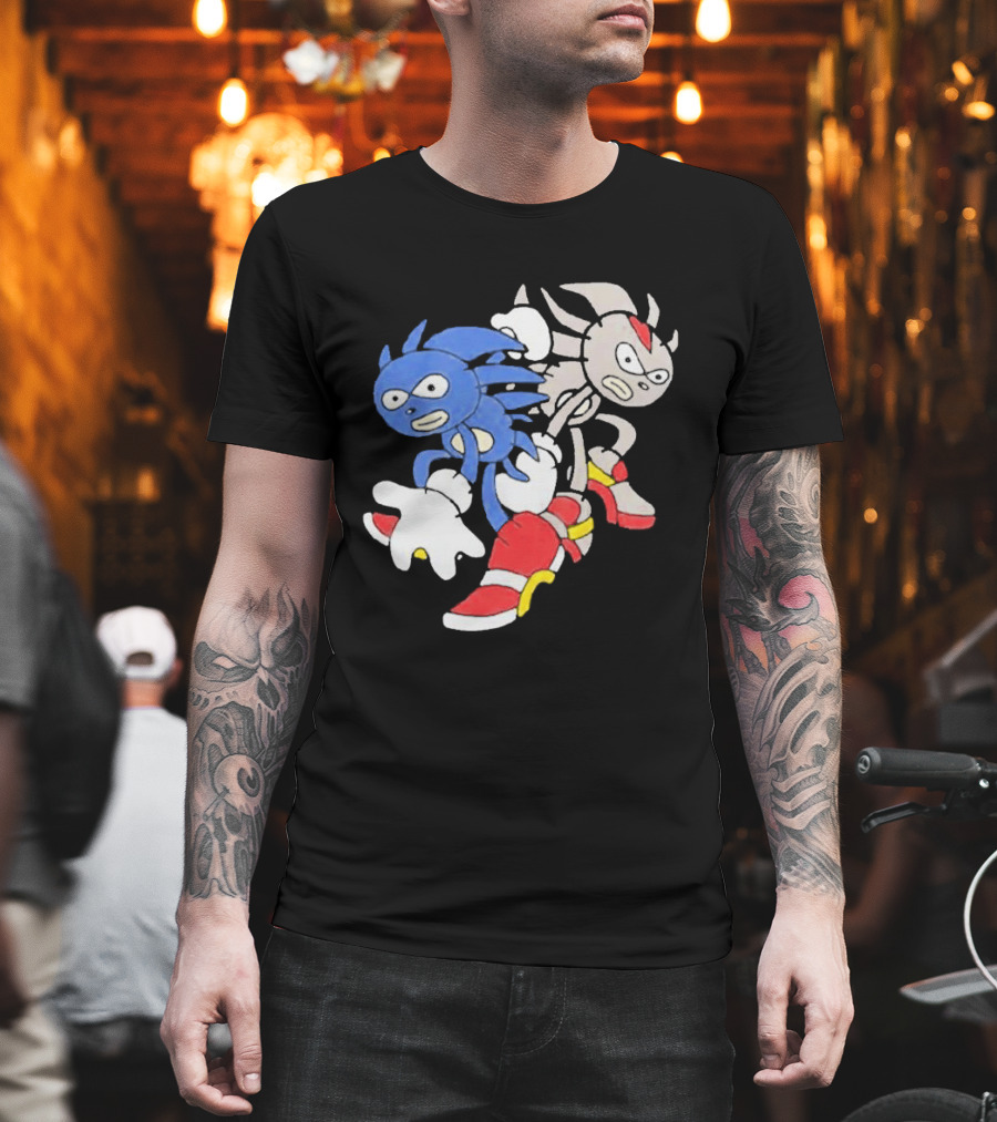 Sanic Coldsteel April Fools Meme Characters T-Shirt