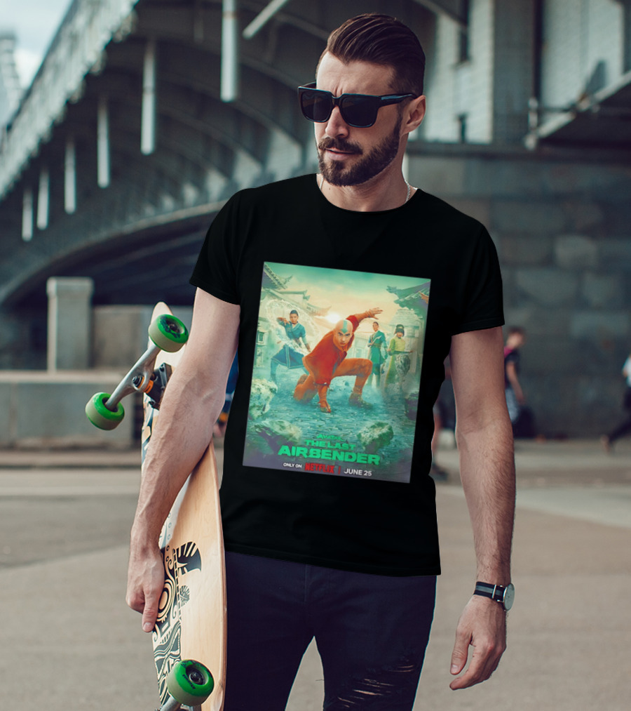 Avatar The Last Airbender Coming June 25 On Netflix T-Shirt