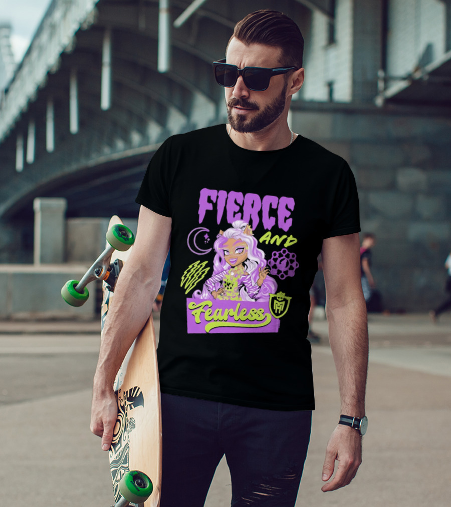 Fierce And Fearless Clawdeen Wolf Monster High T-Shirt