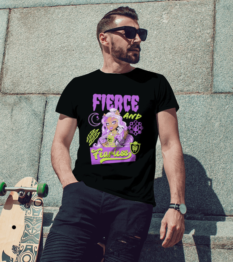 Fierce And Fearless Clawdeen Wolf Monster High T-Shirt