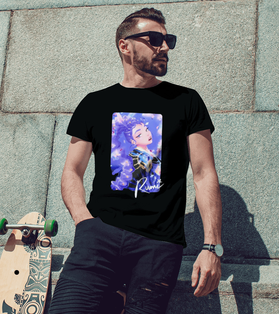 Rumi KPop Demon Hunters HUNTR X Anime T-Shirt