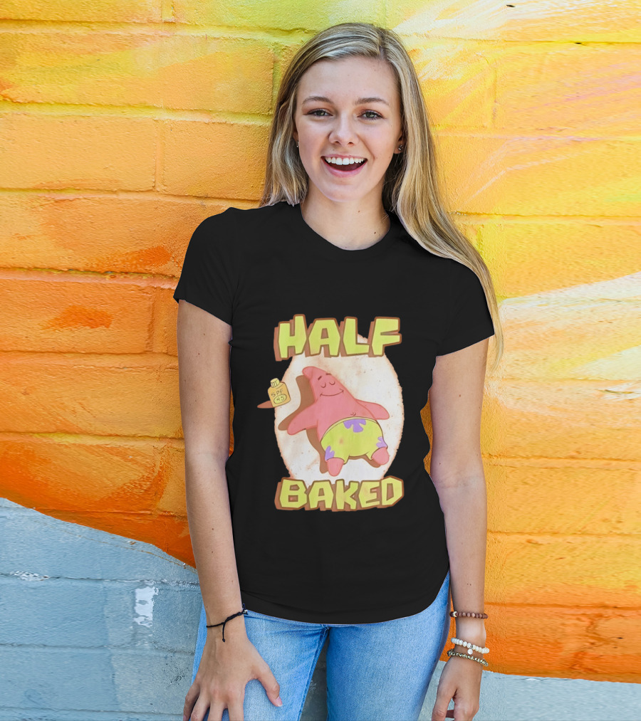 Patrick Star Half Baked SPF 45 Sunscreen Relaxation T-Shirt