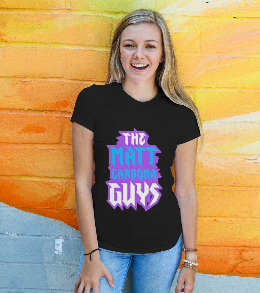 Matt Cardona Guys WWE Fan Merchandise T-Shirt