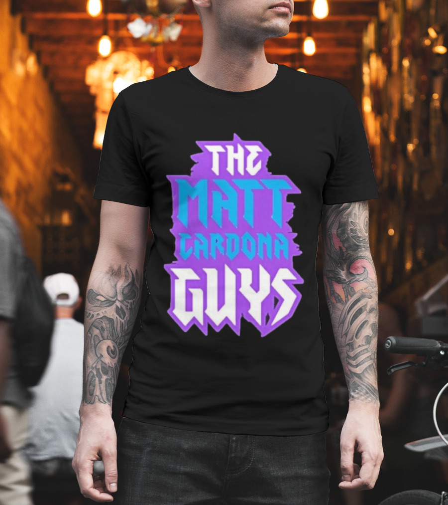 Matt Cardona Guys WWE Fan Merchandise T-Shirt